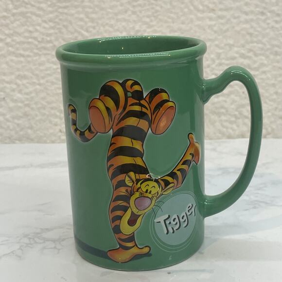 Disney Other - Disney Store Tigger Mug Ceramic Winnie the Pooh Just Tiggerific 5" Tall Cup